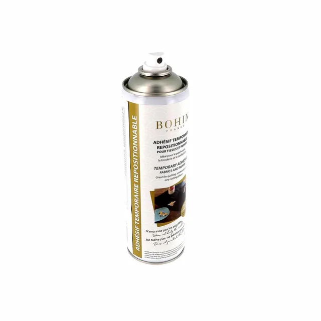 Bohin Colle textile spray 500 ml temporaire
