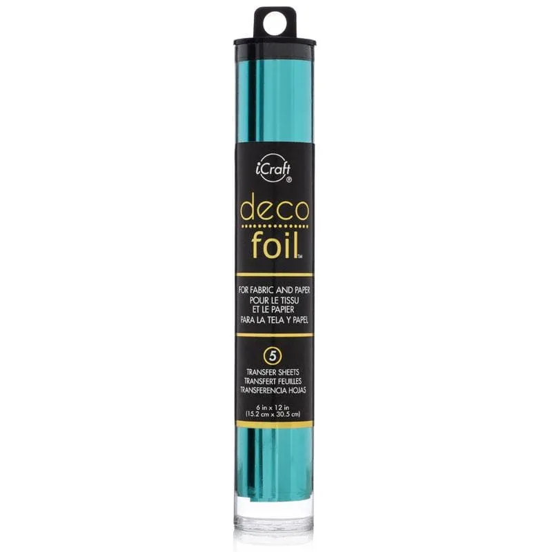 HeatnBond Deco Foil Aqua feuille foil 15 x 30 cm x5