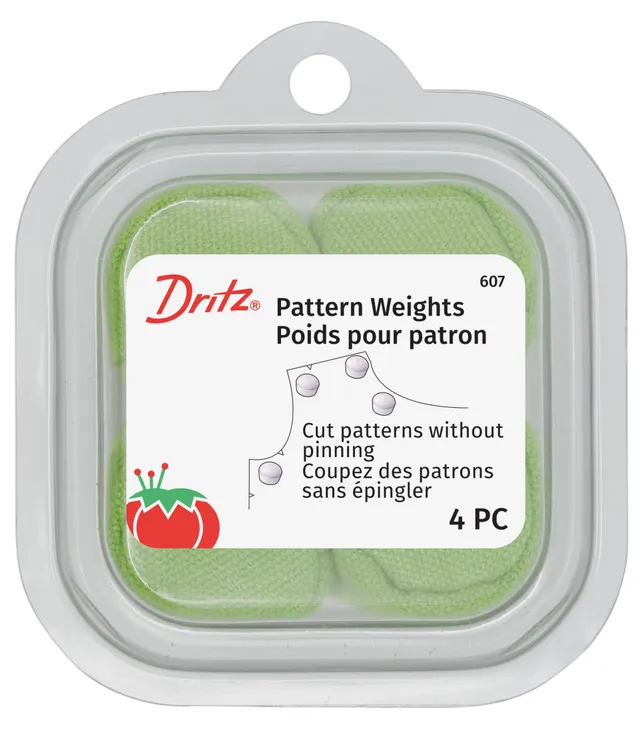Dritz 607 Poids patron couture vert x4