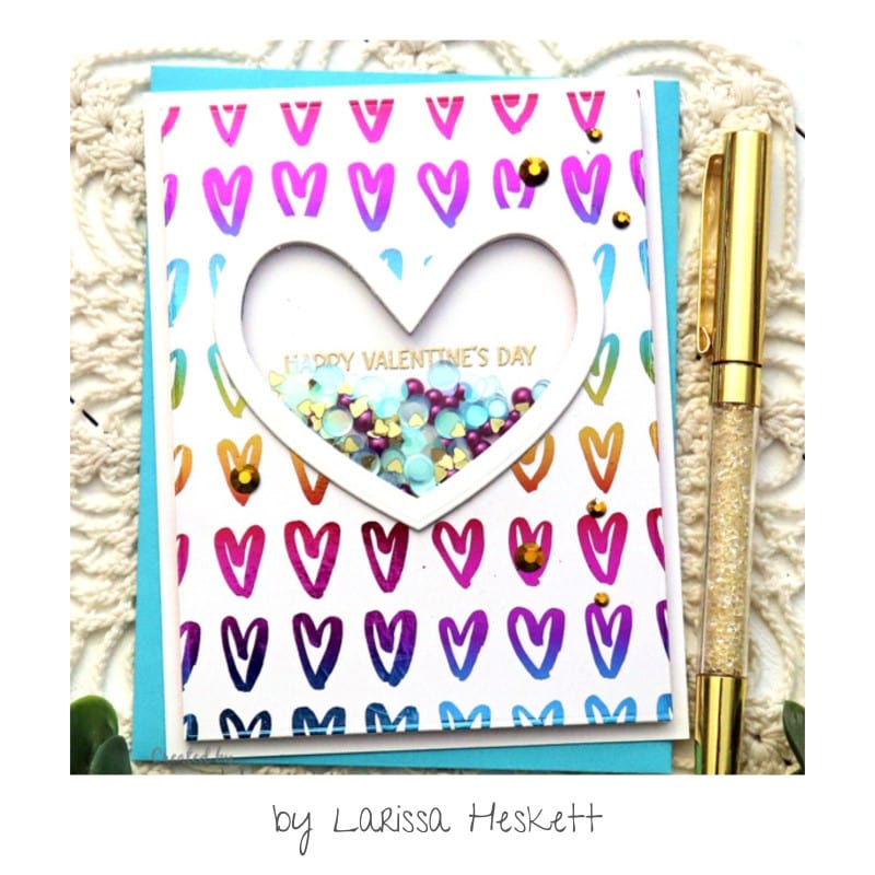 HeatnBond Deco Foil carte toner Smitten 8 feuilles