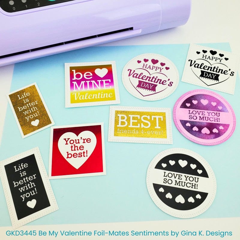 HeatnBond Deco Foil carte toner Cupid's Arrow 8 feuilles