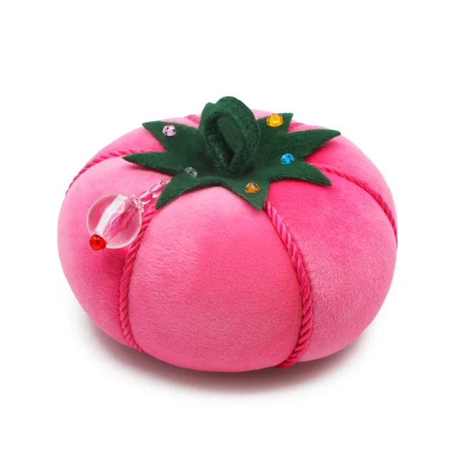 Dritz pelote tomate rose velours 13 cm couture