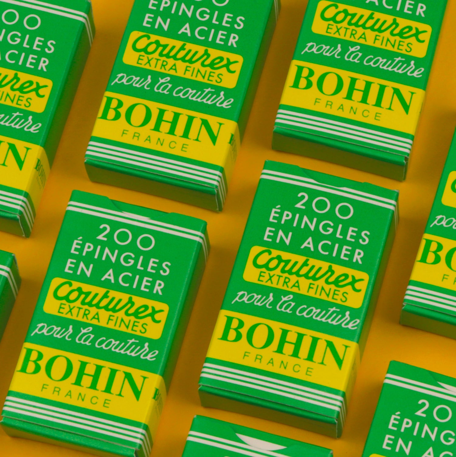 Bohin EC4 N°4 épingles couture 200 pcs 30 mm