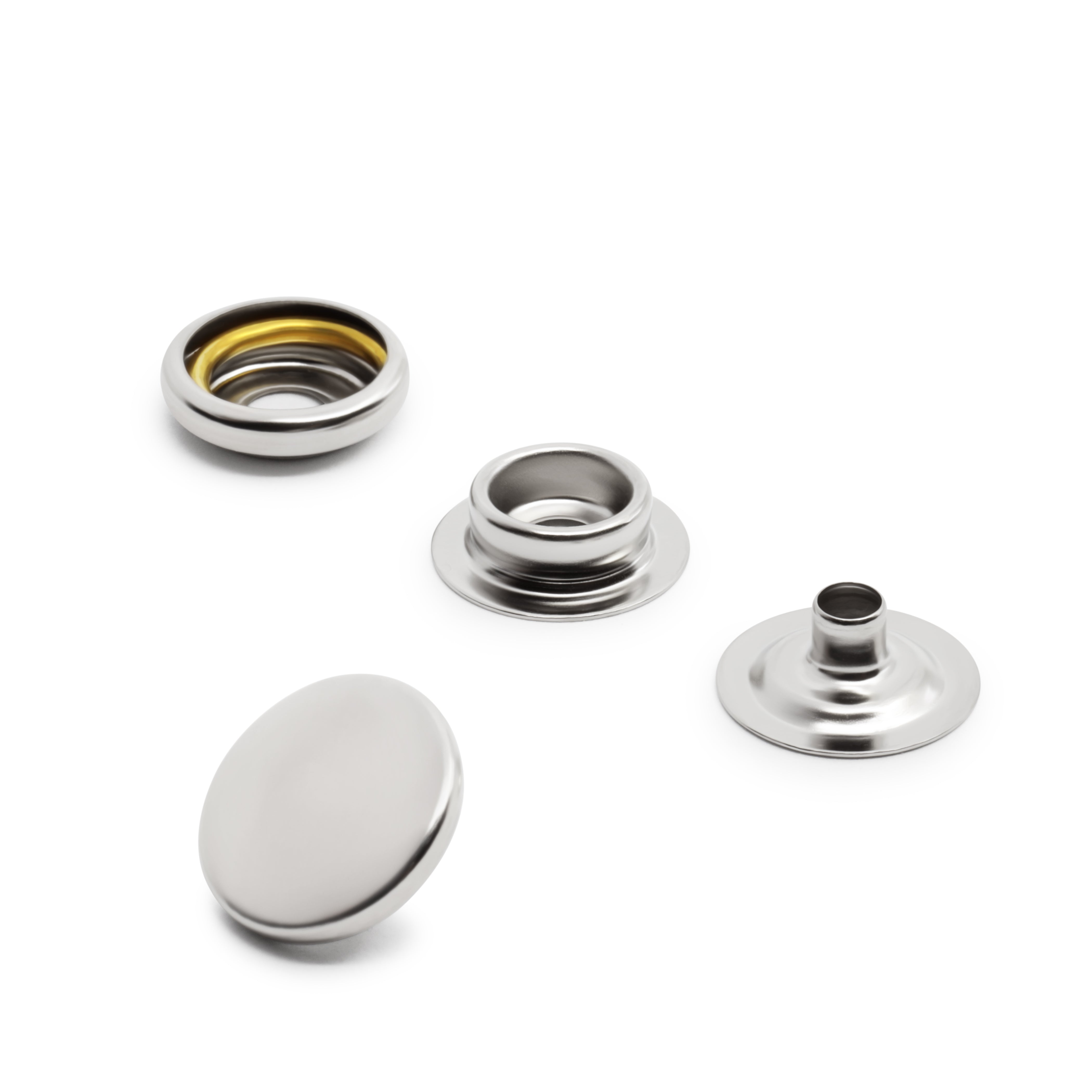 Dritz Fasteners Boutons pression robustes 15 mm 60 jeux