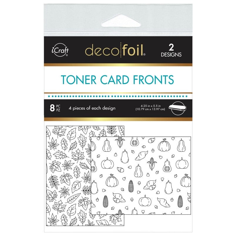HeatnBond Deco Foil Harvest carte à foil A2 8 feuilles