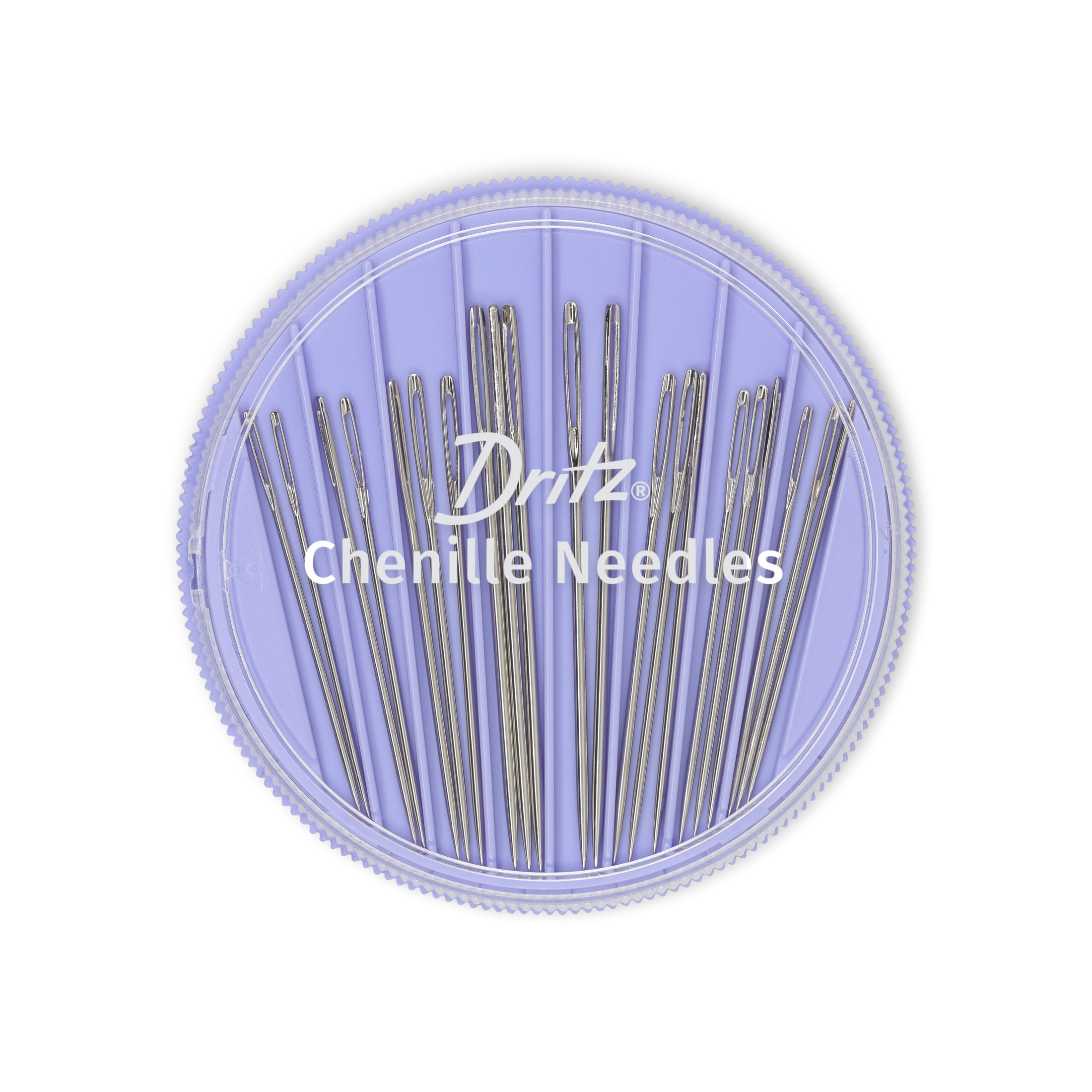 Dritz aiguille chenille 300 broderie lot 25 tissu