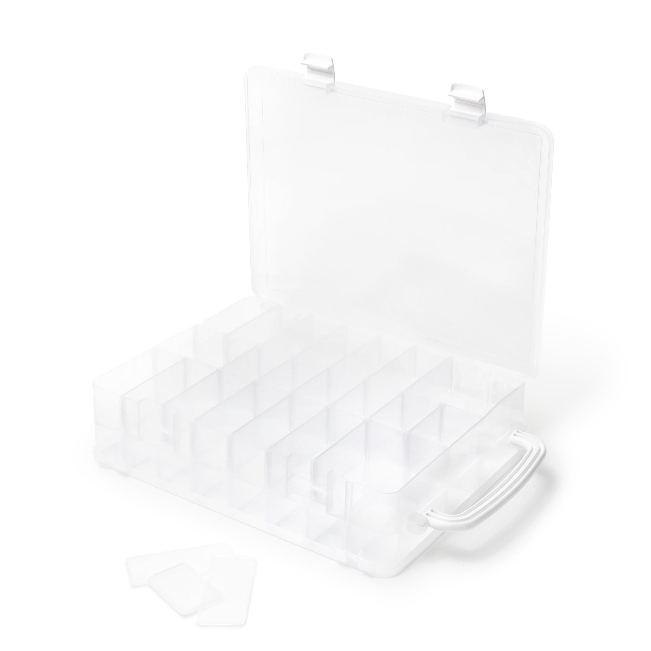 Dritz Storage Boite fil couture 48 cases transparente