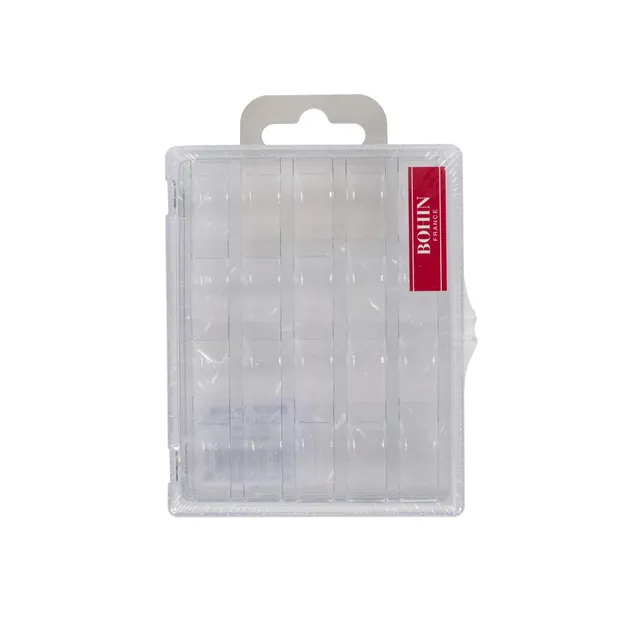 Bohin Boîte rangement canettes plastique petit 20