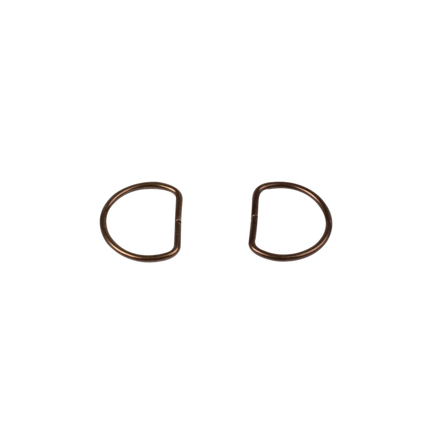 Bohin Accessoires lingerie Anneaux étriers acier 12 mm bronze