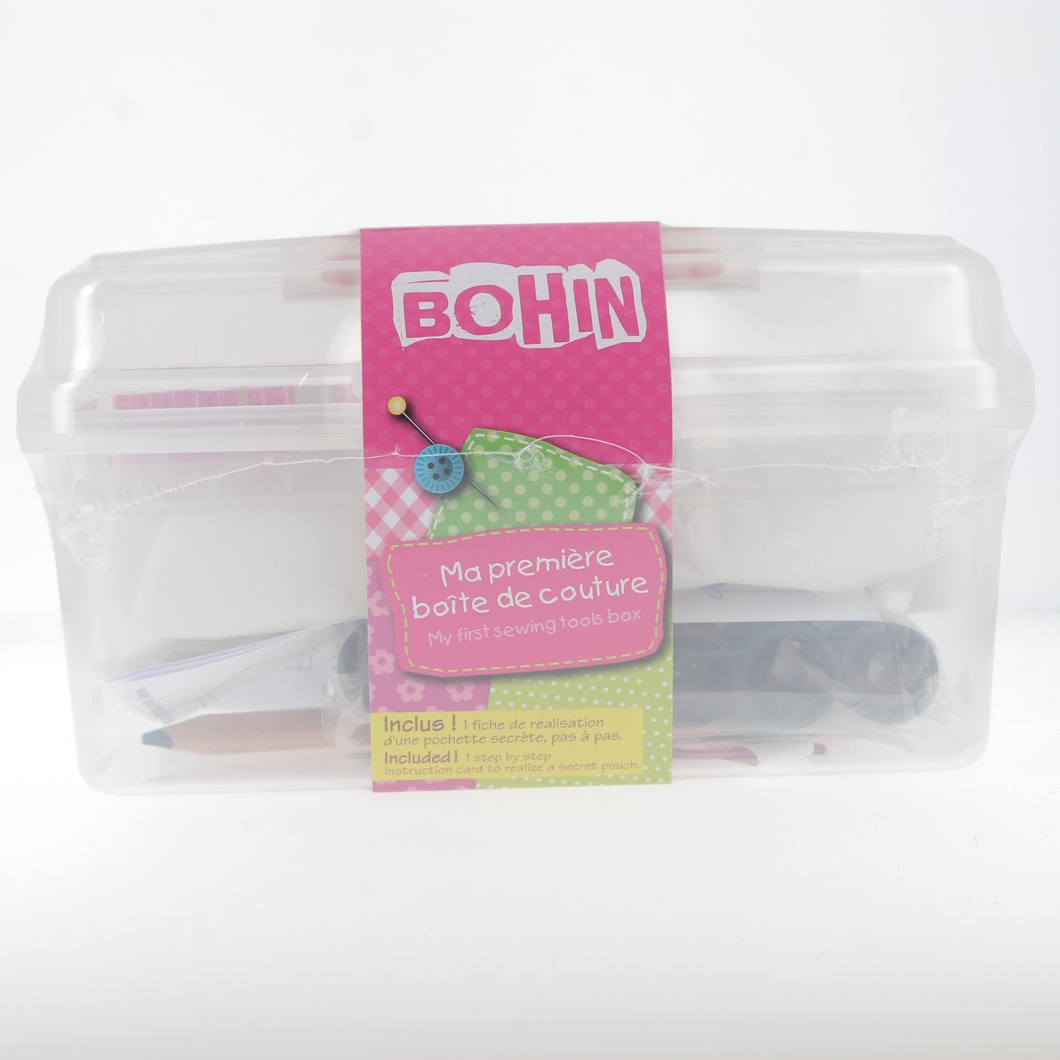 Bohin Rangement boîte couture enfant complète