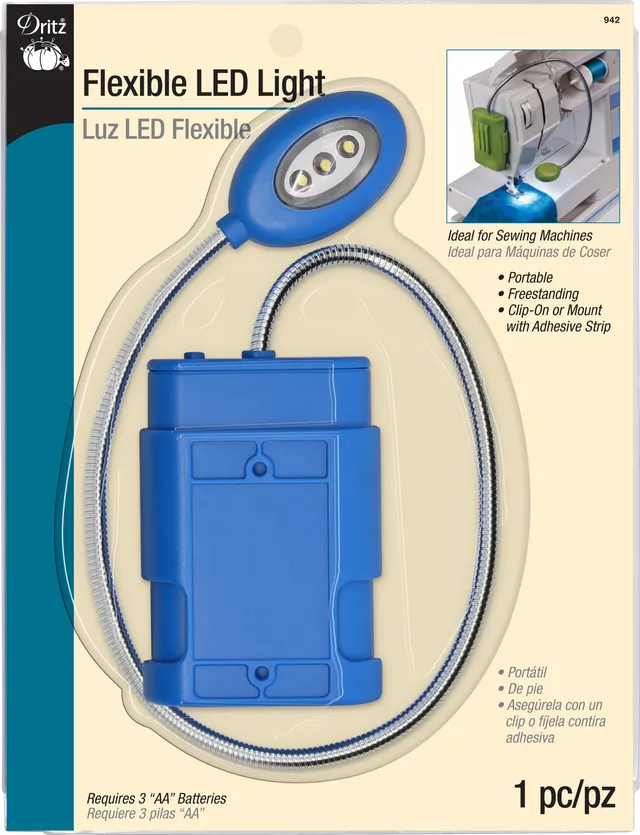 Dritz 942 lampe LED flexible à pince couleurs assorties