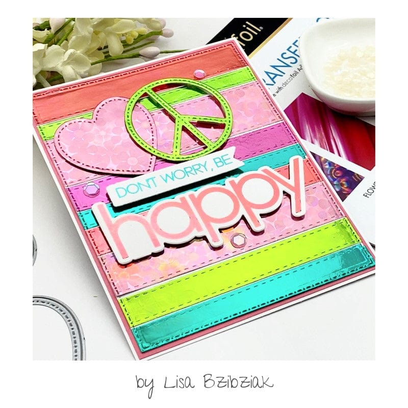 Deco Foil Color Harmony foil transfert 20 feuilles tons roses