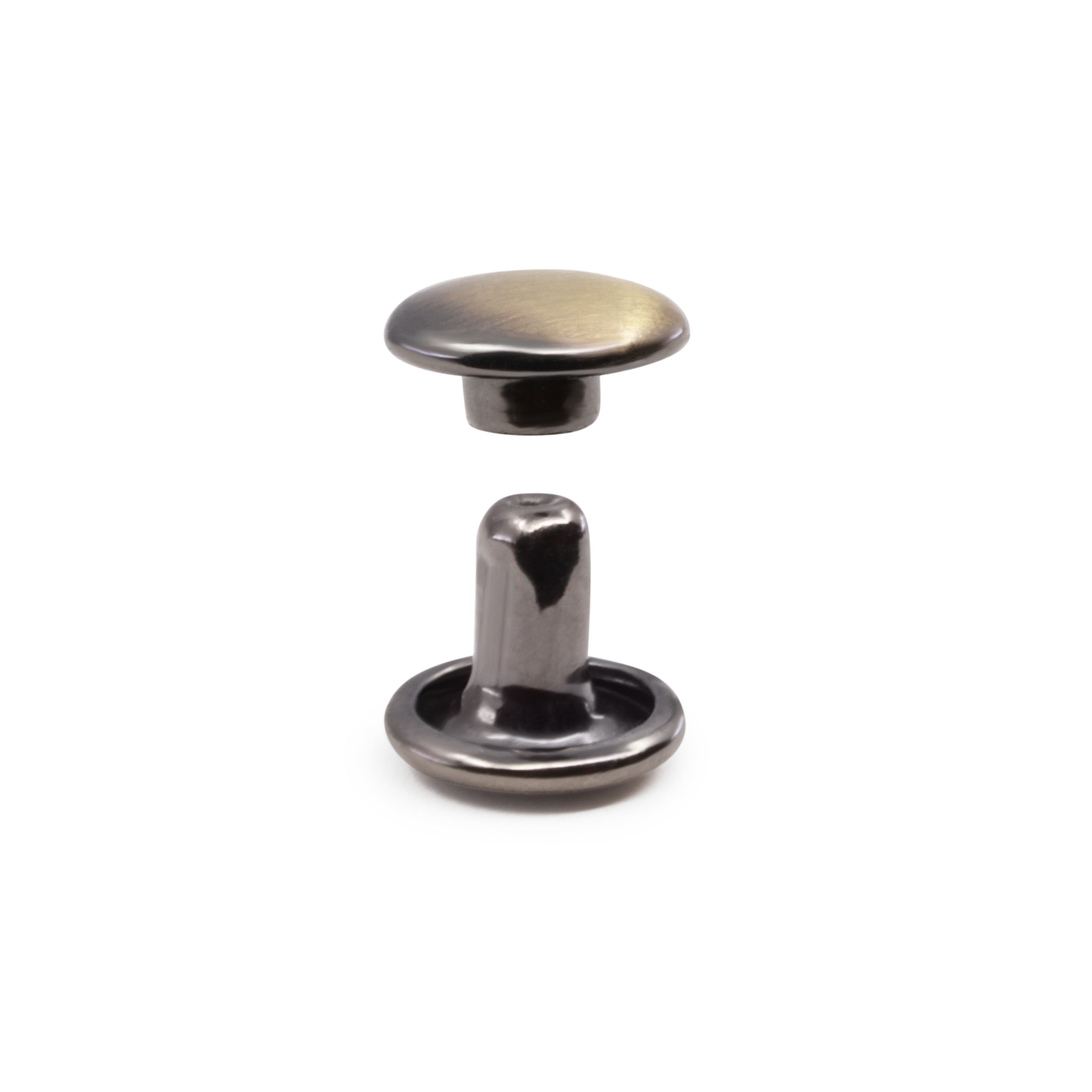 Dritz Double-Cap rivets laiton brossé 8 mm x24