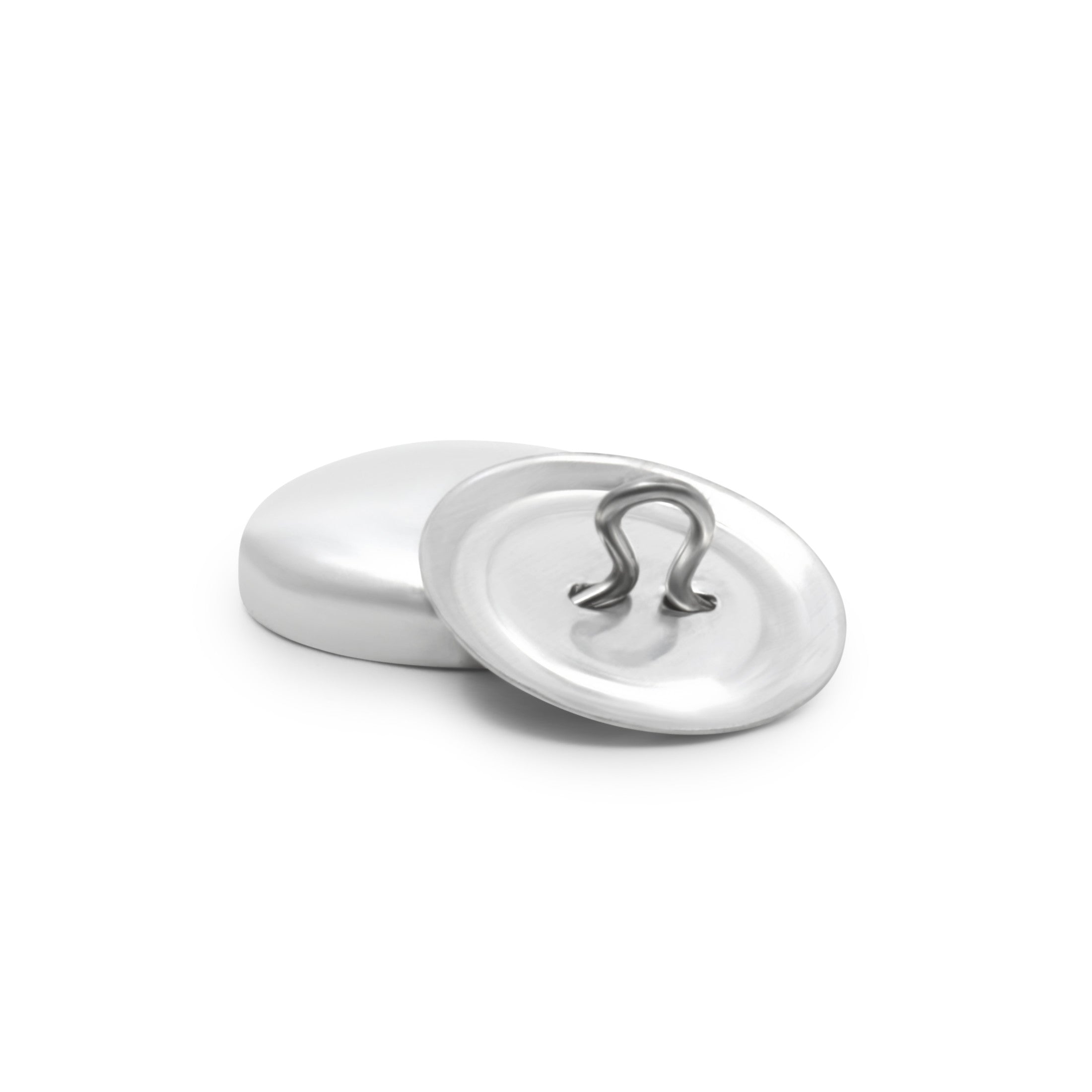 Dritz Kit Boutons à Recouvrir Nickel en Aluminium