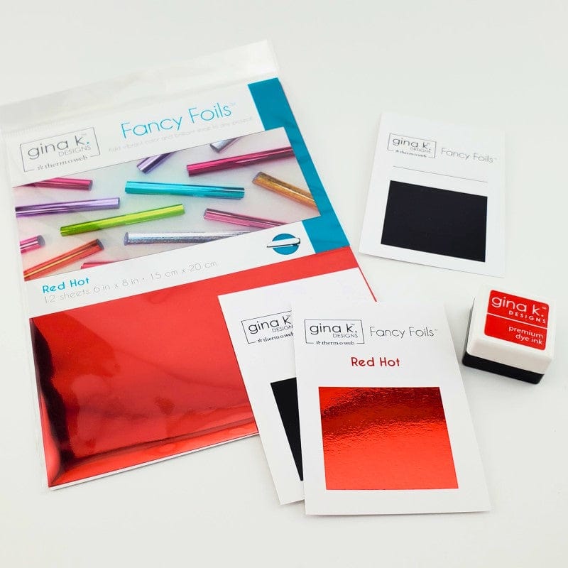 Gina K. Designs Fancy Foil Cartes nuancier 36 cartes