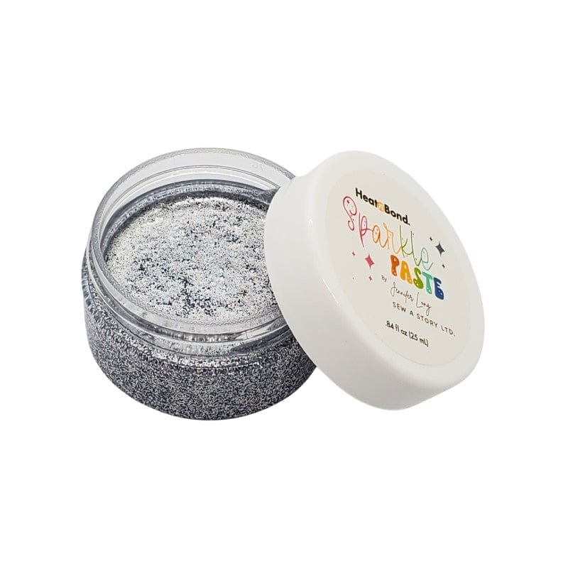 HeatnBond Sew a Story Sparkle Paste pâte pailletée argent 25 ml