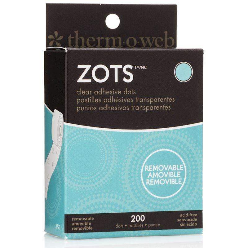 HeatnBond Zots pastilles adhésives amovibles Medium 200 pcs
