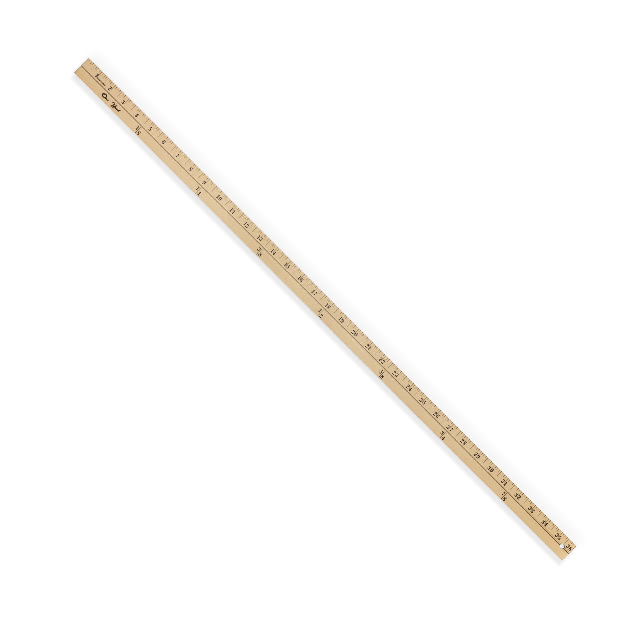 Dritz 742 Mètre Couturière Bois Règle 90 cm Naturel