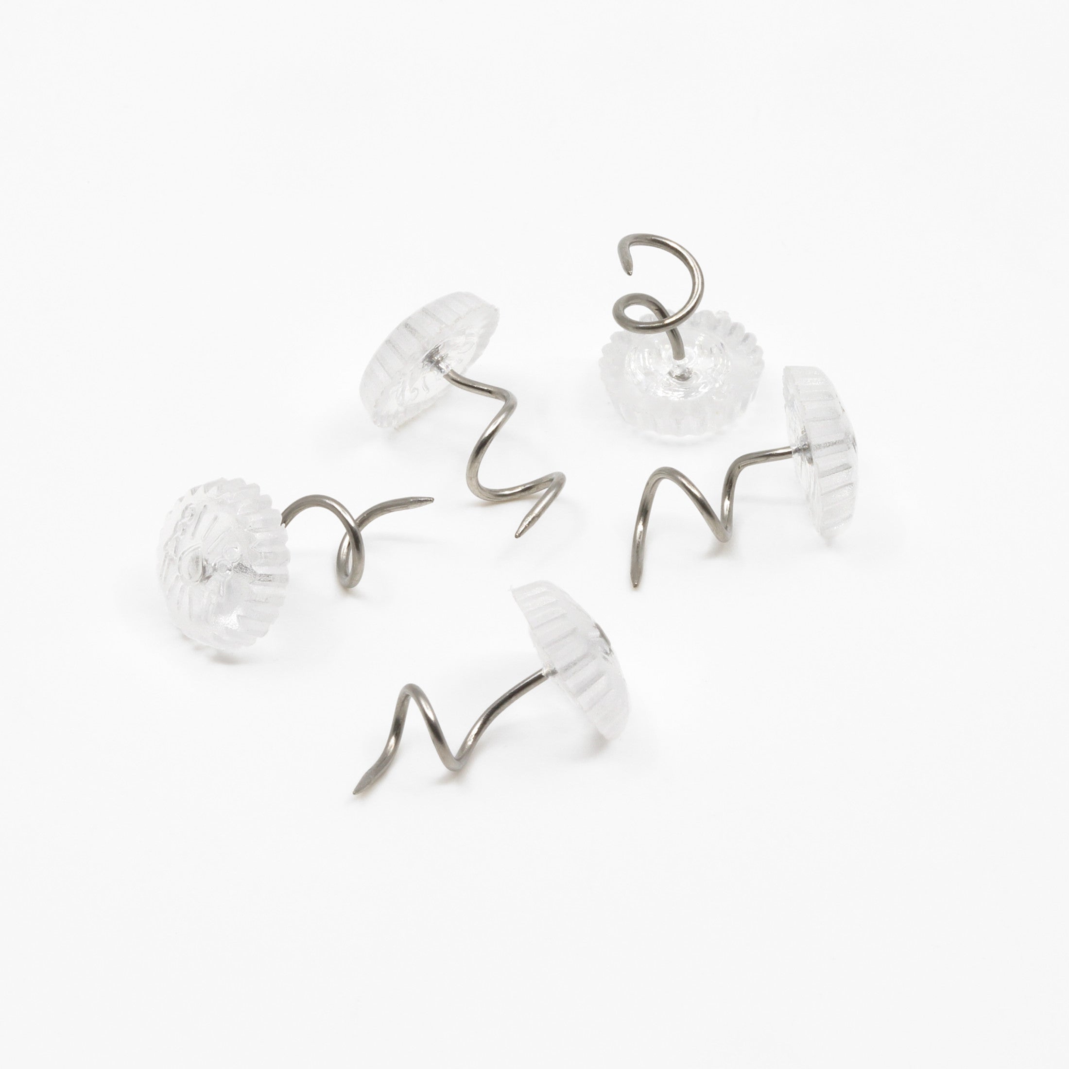 Dritz 602-61 épingles vrille transparentes 10 pc tissu