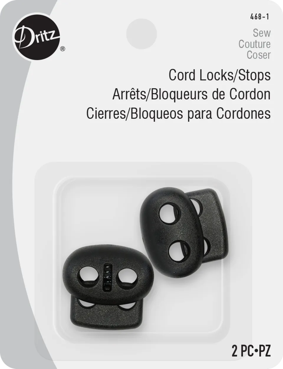 Dritz Boucles Salopette 32mm + Boutons Sans Couture