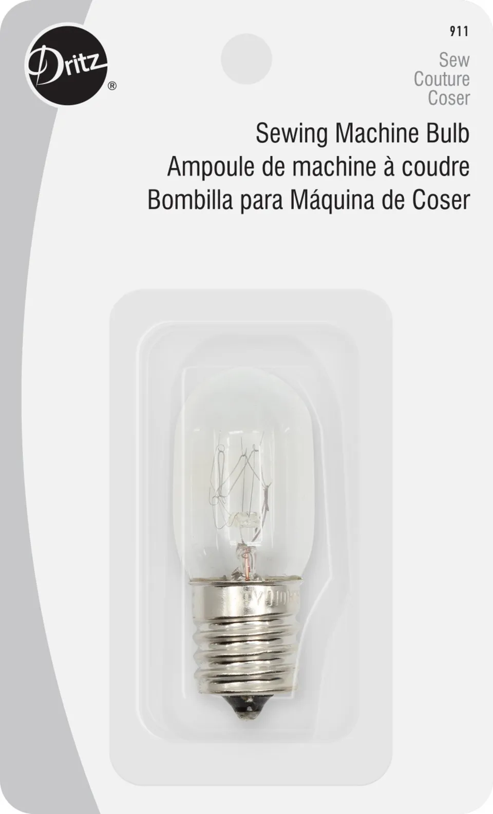 Dritz Ampoule Machine à Coudre Culot à Vis 15W