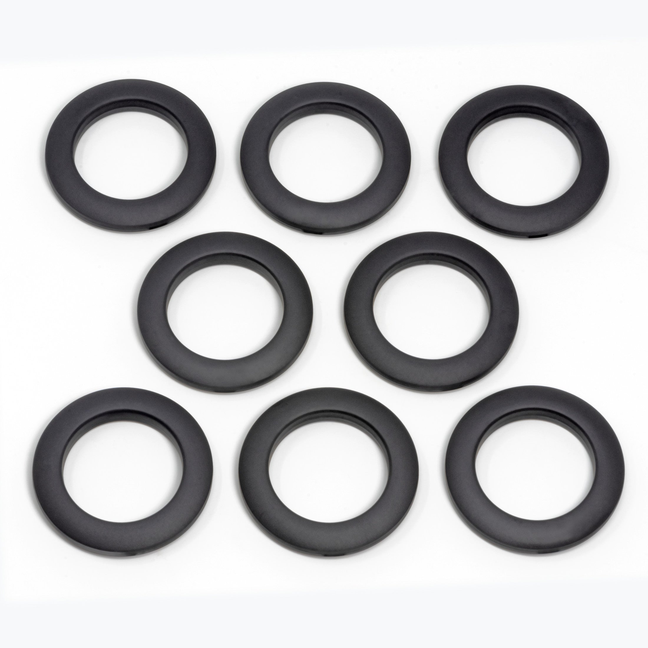 Dritz œillets rideaux plastique noir 40 mm 8 sets