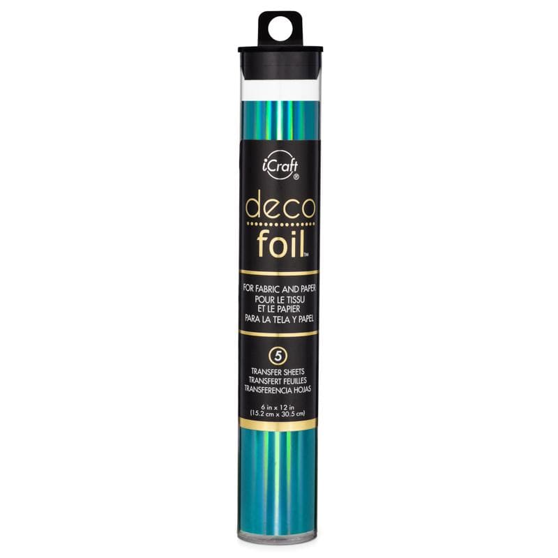 HeatnBond Deco Foil Glass Slipper feuille holographique 5 feuilles