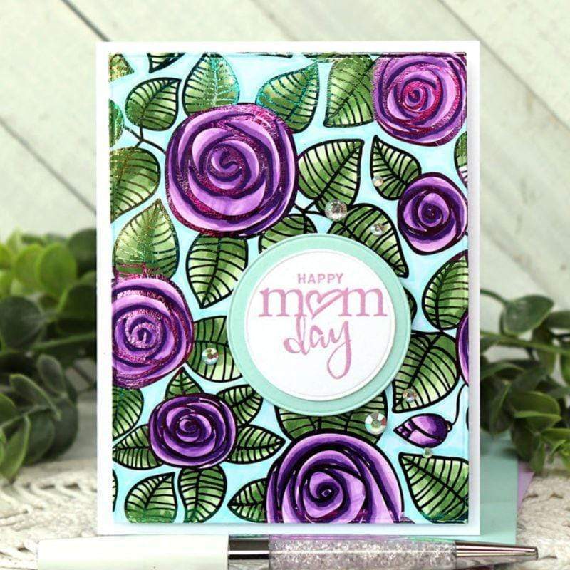 Unity Stamp Co. Carte Toner Rosy Days 8 pcs