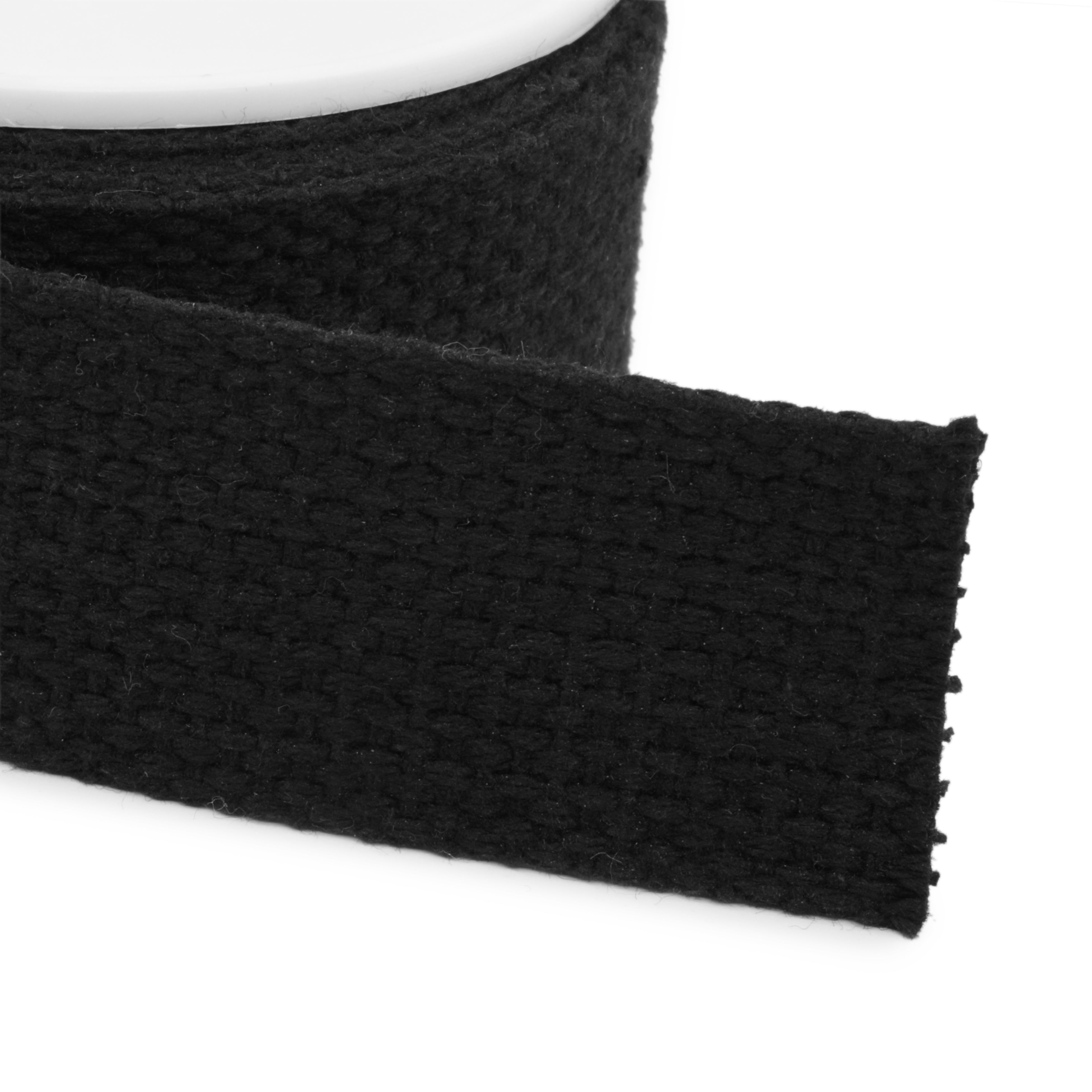 Dritz Sangle coton 32 mm x 13,7 m noire ceinture sac