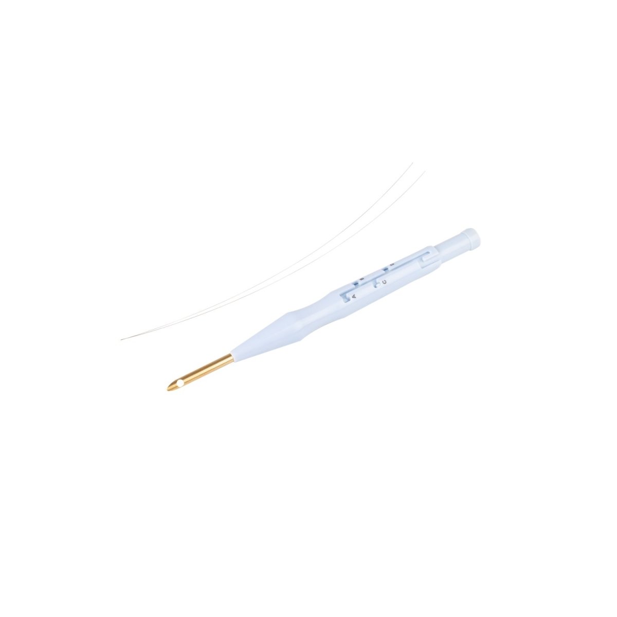 Bohin Punch aiguille punch needle laine + enfile-aiguille
