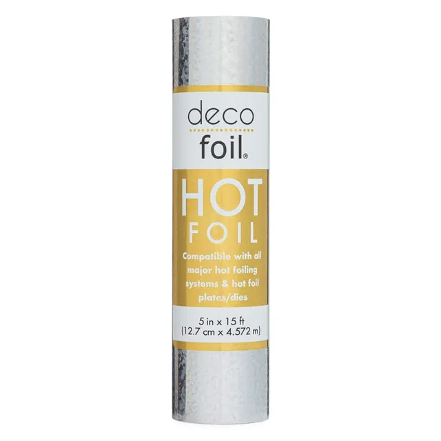 HeatnBond Deco Foil Hot rouleau foil Silver Unicorn 12,7cmx4,57m