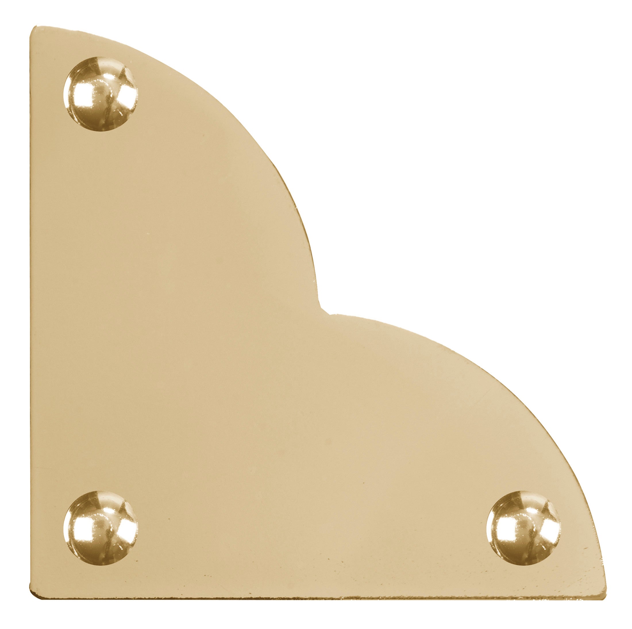 Dritz Home Coins Quatrefoil Lisses Grand 4 Pièces Métal