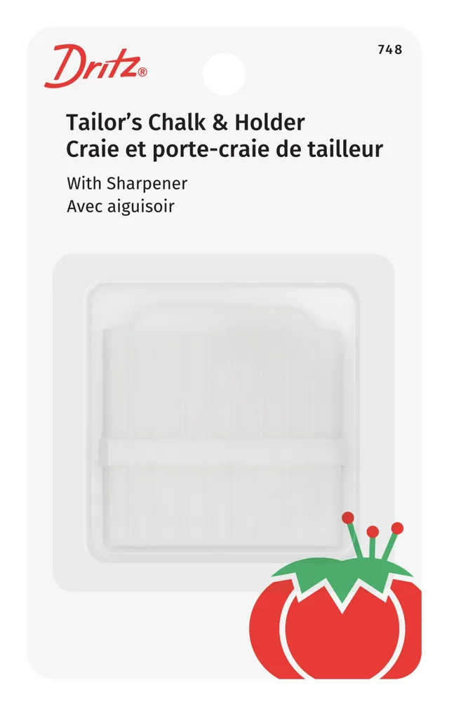 Dritz 748 craie tailleur avec étui blanc et bleu