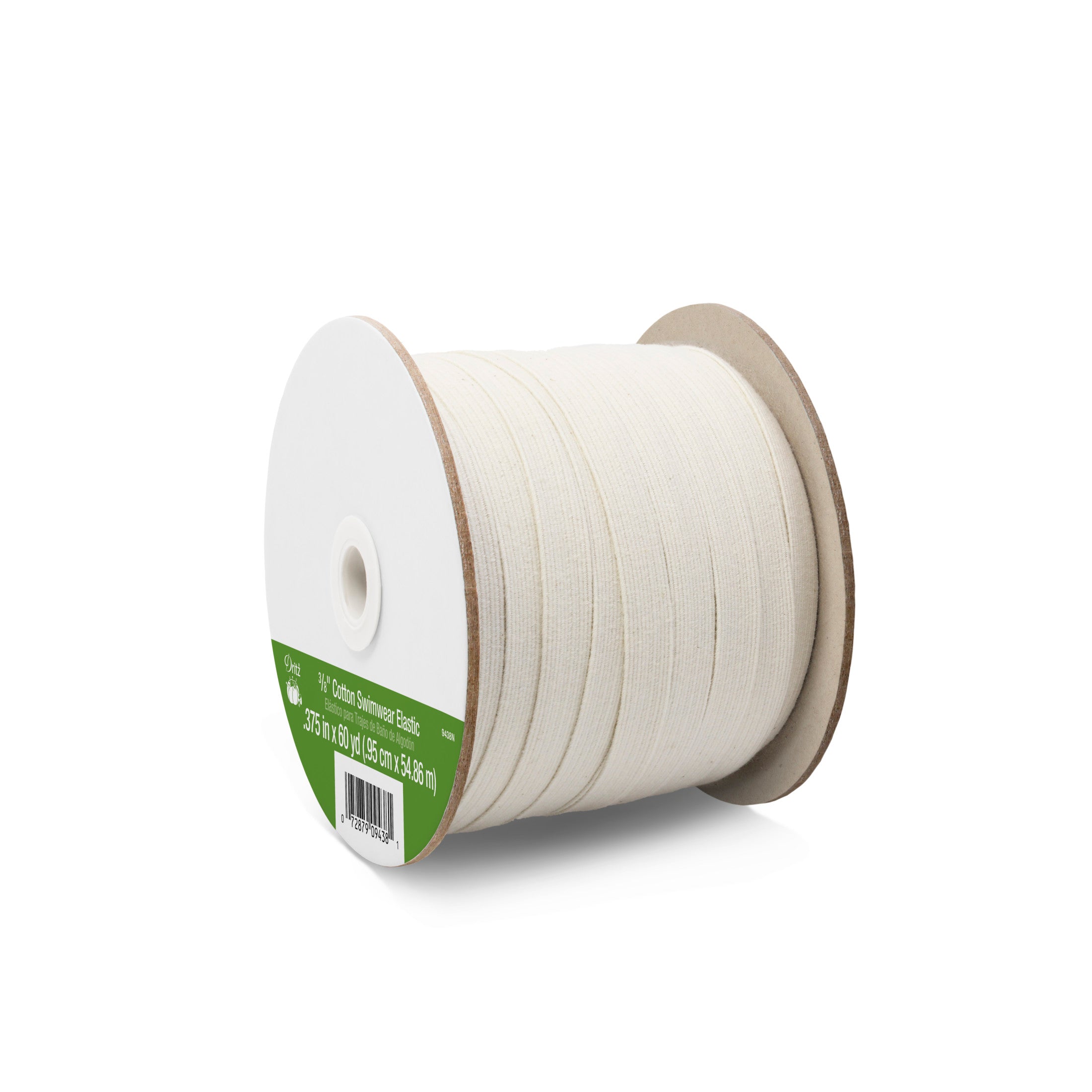 Dritz Elastics Elastique coton maillot naturel 3/8" 2 yd