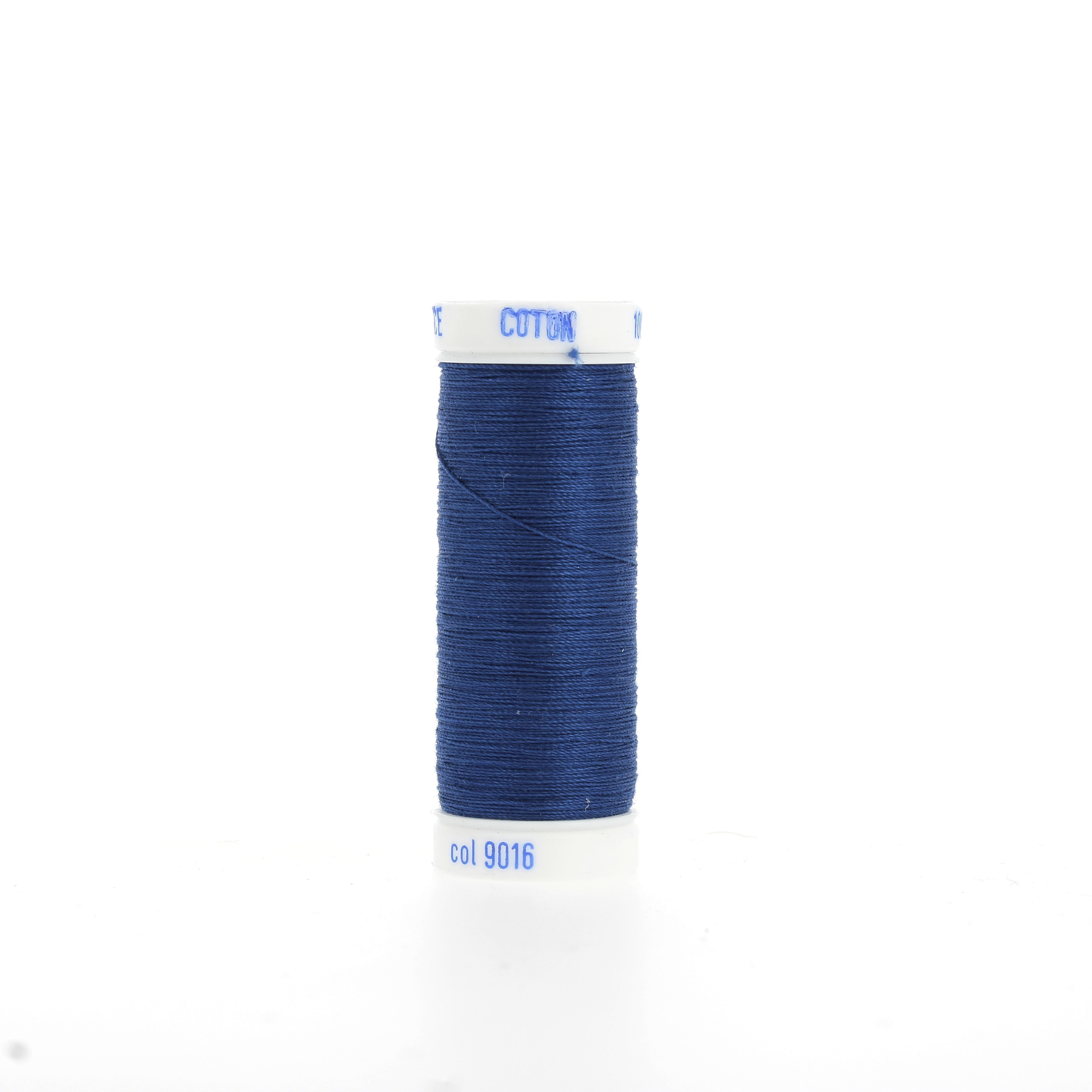 Bohin Lebaufil fil à coudre coton Bleu 9018 bobine 100 m