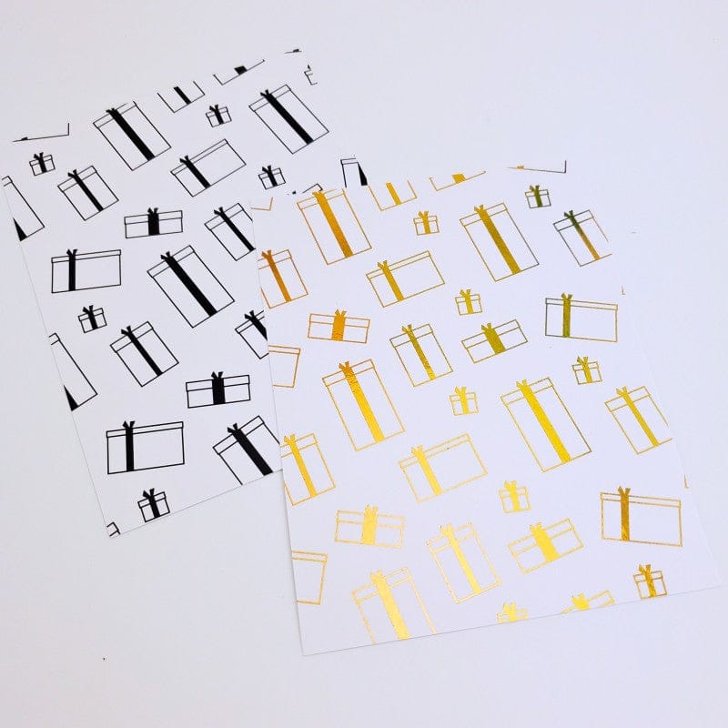 HeatnBond Deco Foil Birthday Wish cartes toner x8 A2