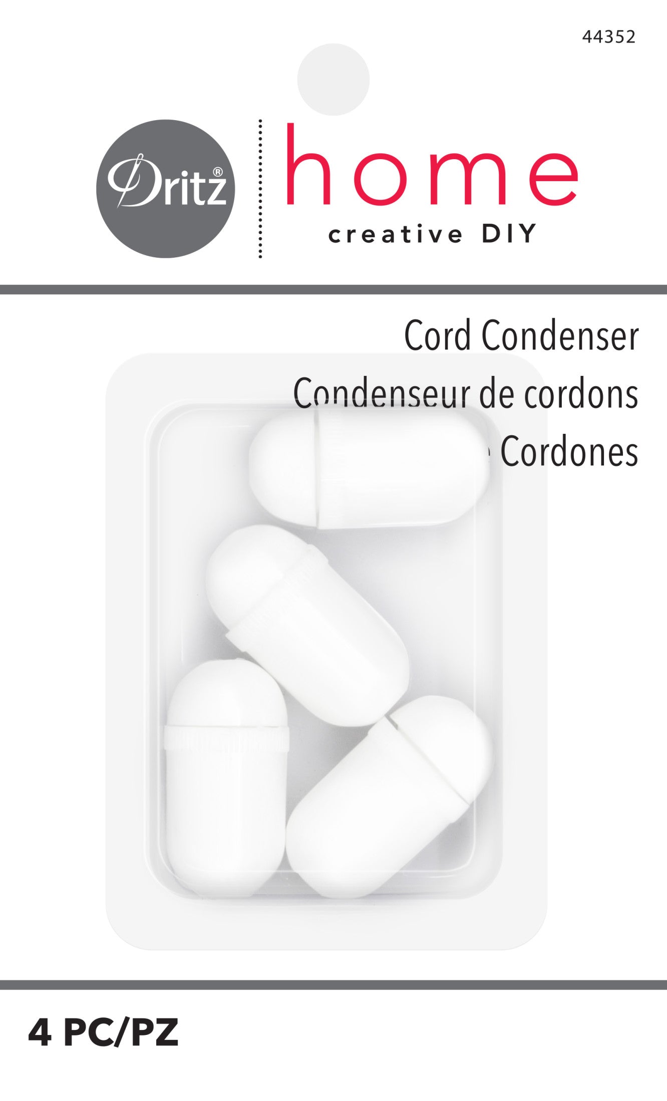 Dritz 44352 condenseurs cordon blancs x4 store