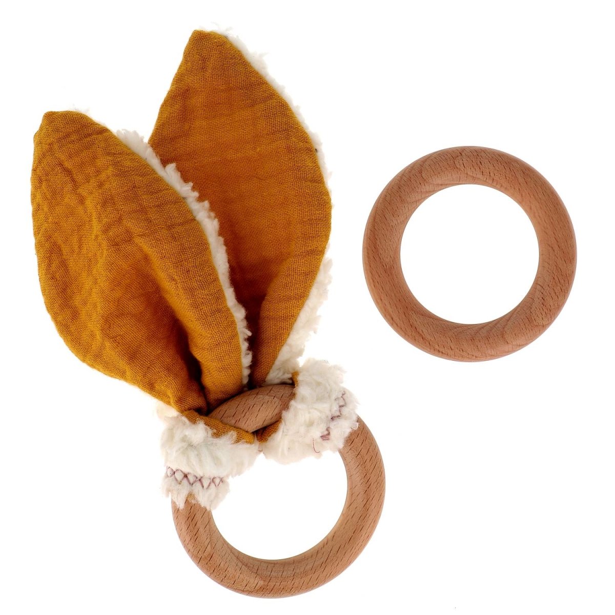 Bohin Tricot & Crochet Anneau en bois hochet 55 mm
