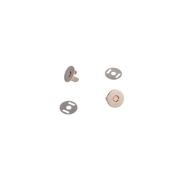 Bohin Boutons magnétiques sans couture Argent 14 mm