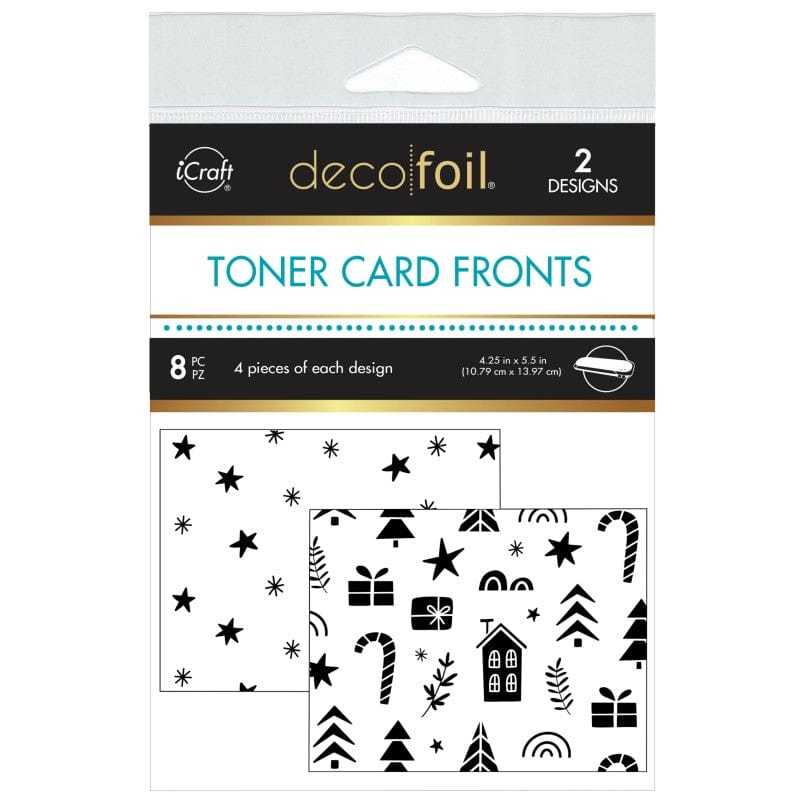 HeatnBond Deco Foil Holiday Rush feuilles toner A2 8 feuilles Noël