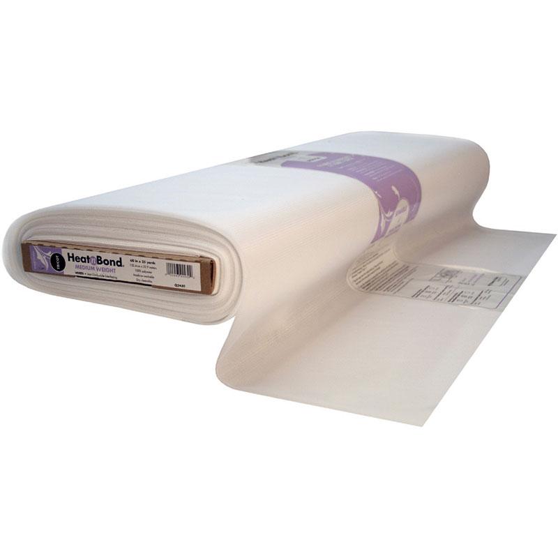 HeatnBond Entoilage tricot thermocollant blanc moyen 152 cm