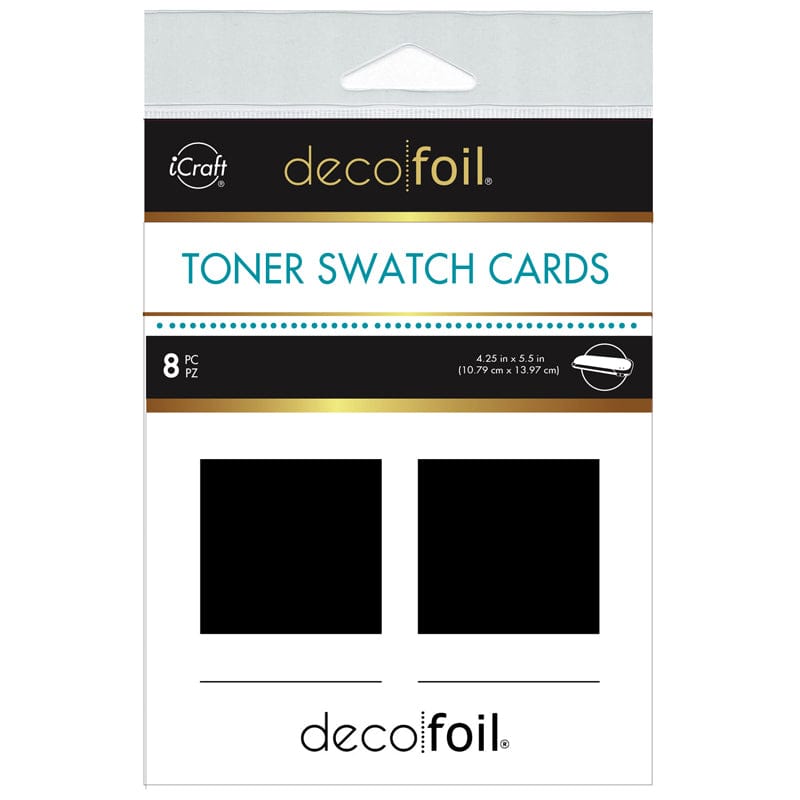 HeatnBond Deco Foil Toner feuilles nuancier Quads A2 8 pcs