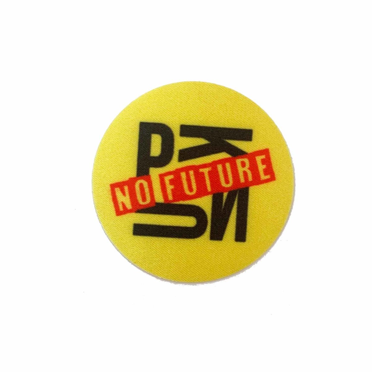 Bohin Patch thermocollant Punk rayures roses 5 cm