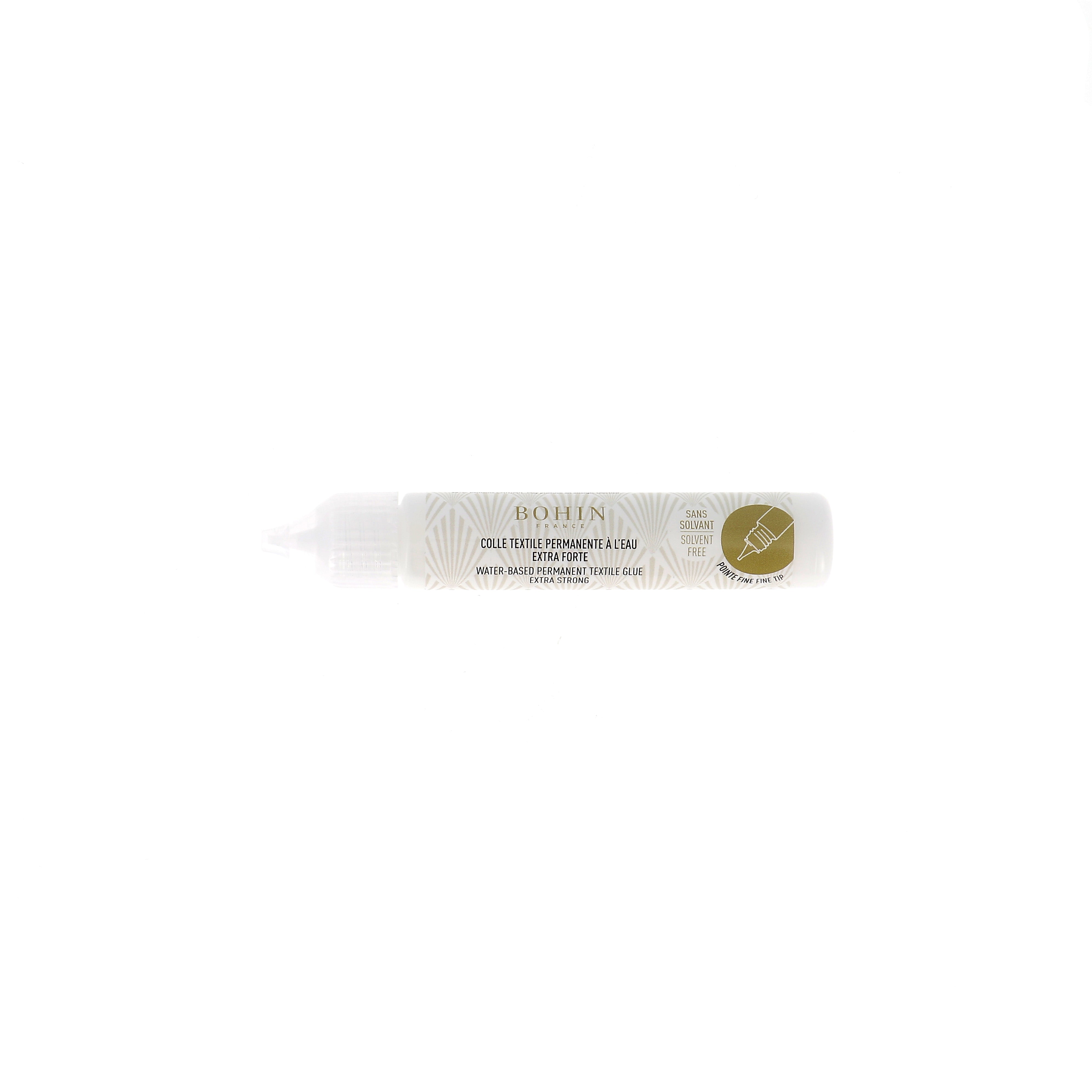 Bohin Colle textile permanente tube 25 ml précision
