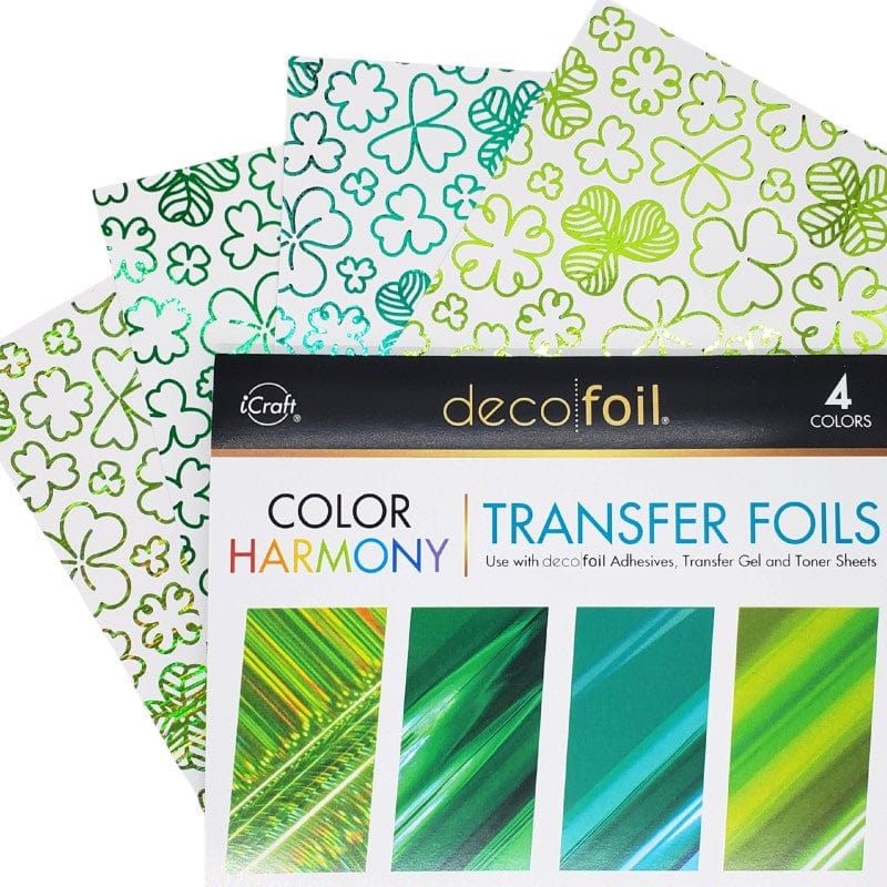 Deco Foil Toner Card Fronts Feeling Lucky cartes A2 x8