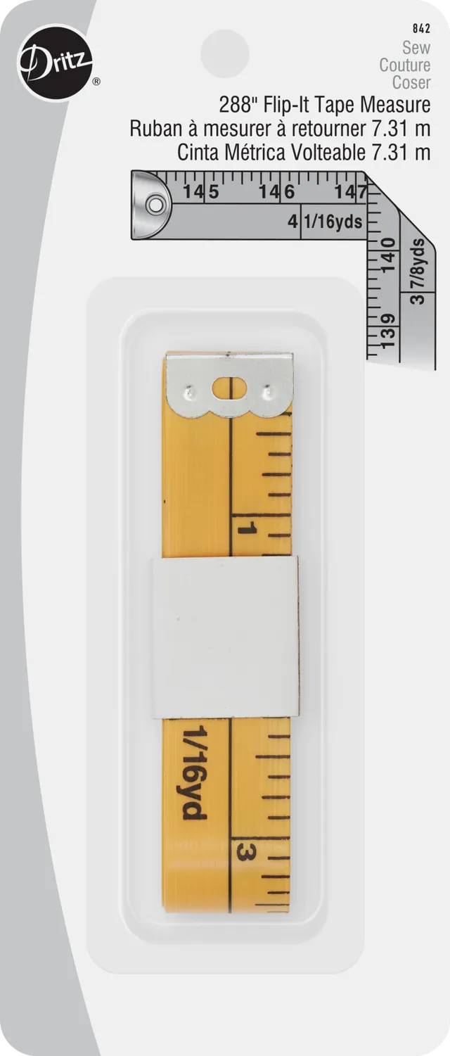 Dritz Flip-It 842 mètre ruban couture 288" fibre de verre