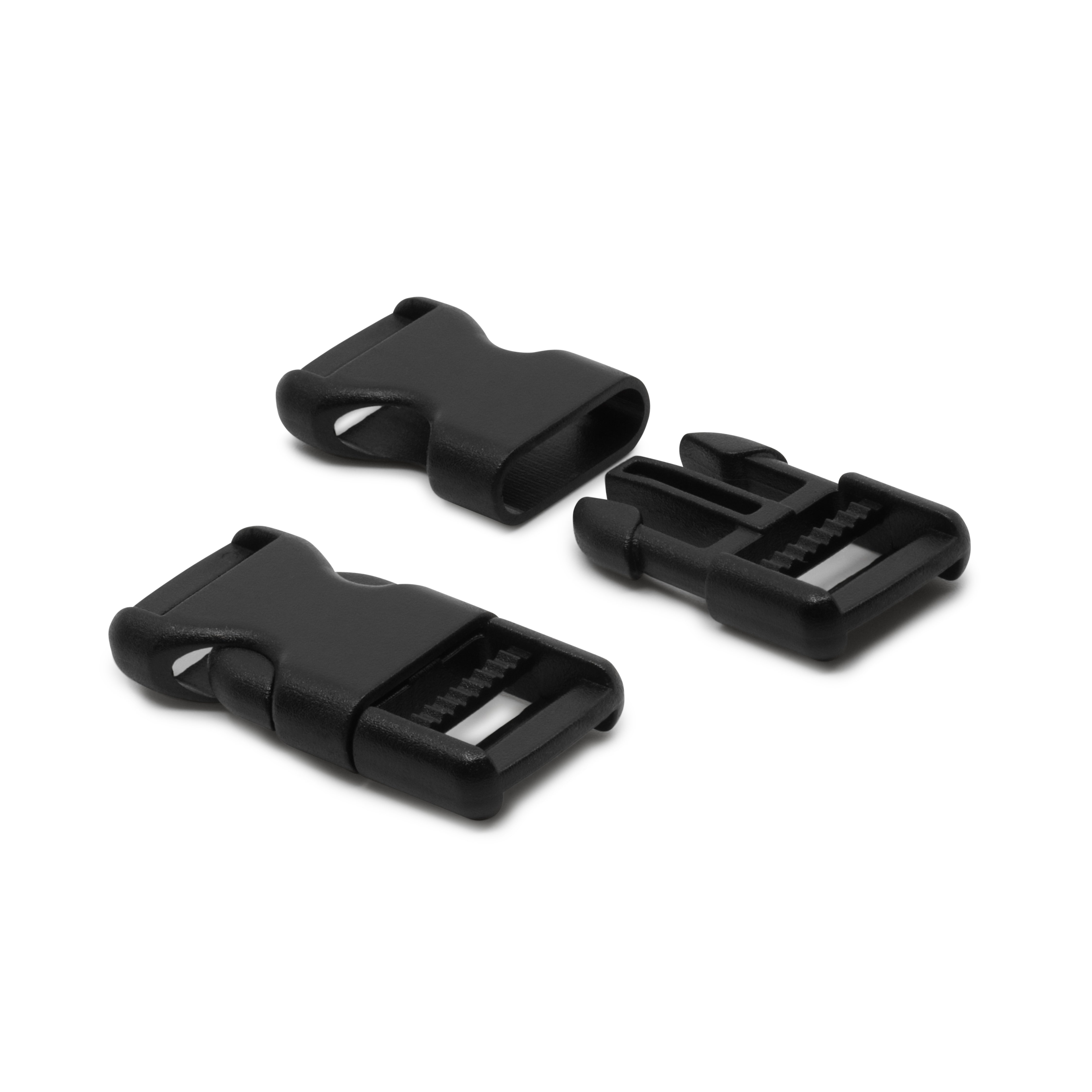 Dritz 495 boucle parachute noir 1/2" sangle sac