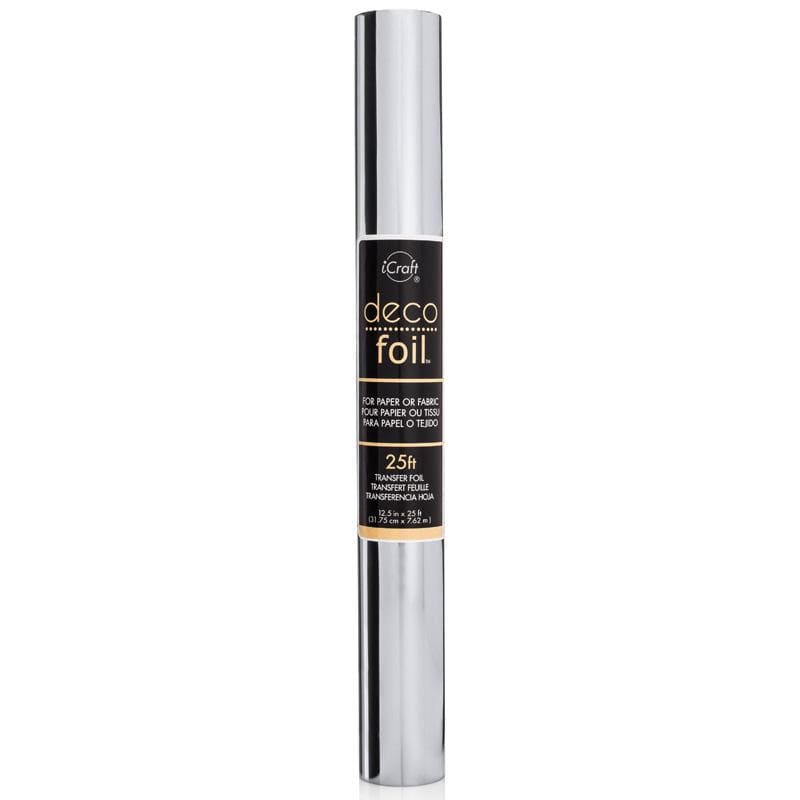 HeatnBond Deco Foil Transfer Foils rouleau argent 31,7 cm x 7,62 m