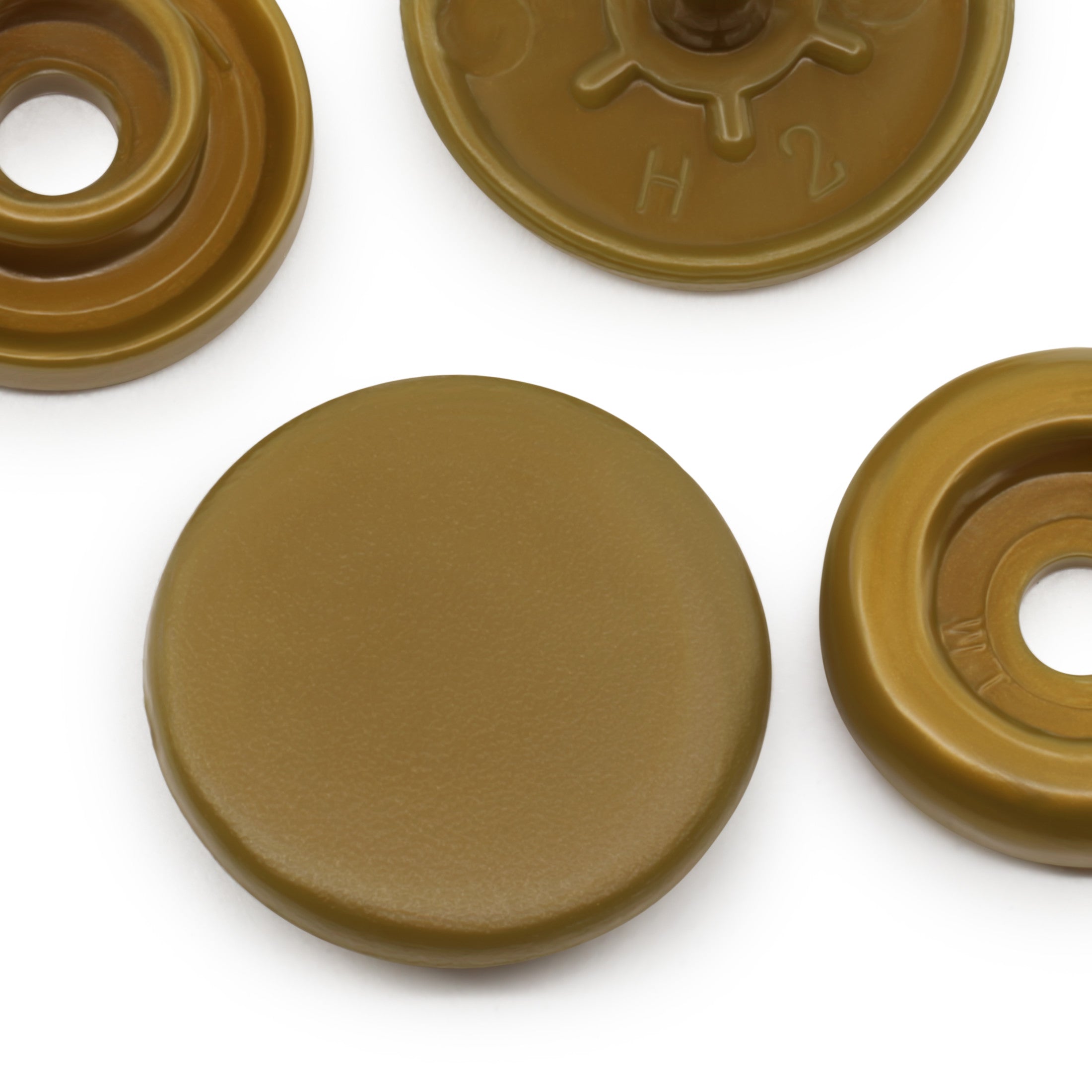 Dritz Fasteners Boutons Pression Plastique Doré 12 Sets