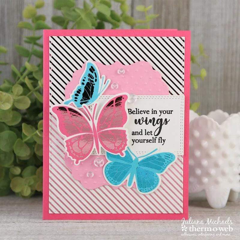 Gina K. Designs Butterfly Kisses matrice découpe papillon 4 pièces